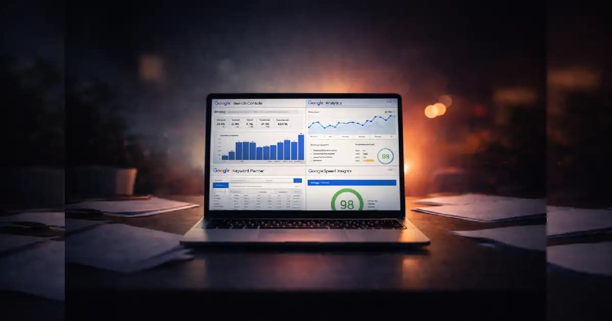 Analytics dashboard showing sudden drop in Google Discover traffic after February 2026 update